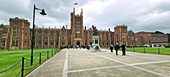 Panorama of Queens College, Belfast, Ulster, Northern Ireland, United Kingdom, Europe