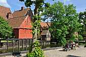 Den Gamle By (The Old Town), open air town museum of 75 historical buildings from 20 townships in all parts of the country, originally erected between 17th and 20th centuries, Aarhus, Jutland Peninsula, Denmark, Europe