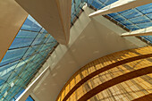 View of Opera House interior of the foyer and auditorium, Oslo, Norway, Scandinavia, Europe