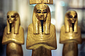 Gold statuettes, tomb of Tutankhamun, Museum of Egyptian Antiquities, Cairo, Egypt, North Africa, Africa