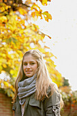 Portrait of Teenage Girl Outdoors