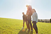 Family Group Outdoors