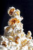 Close-up of buttery popcorn