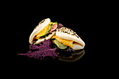 Modern Asian fusion cuisine with gourmet bao sandwiches