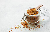 Healthy bee pollen grains