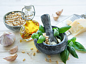 Ingredient for pesto sauce