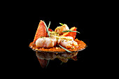 Elegant Asian fish dish with a thick sauce