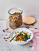 Banana Bread Granola Bowl