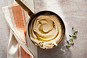 White bean puree
