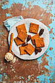 Sweet potato muesli bites with dates