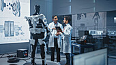 Scientists working on robotic exoskeleton prototype