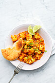 Vegan cauliflower tikka masala