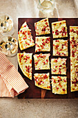 Alsatian tarte flambée