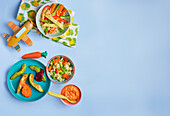 Four kinds of family meals for babies and toddlers