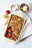 Pflaumen-Marzipan Müsli