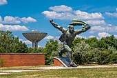 Hungary, Central Hungary, Budapest, Szobor Park or Memento Park includes all the ancient statues erected to the glory of communism in the Hungarian capital