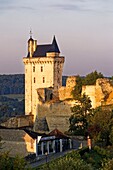 Frankreich, Indre et Loire, Loiretal, von der UNESCO zum Weltkulturerbe erklärt, Schloss Chinon