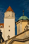 Slovakia, Bratislava, castle built from the 13th to the 15th century and rebuilt in the 20th century following a fire