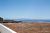 Frankreich, Le Lavandou, Cap Negre, Architektenhaus, Geschichte: Die ganze Kontrolle über die Elemente mit Blick auf das Meer