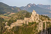 Frankreich, Alpes-de-Haute-Provence, Sisteron, die Zitadelle aus dem XIII-XVI. Jahrhundert, die Kapelle aus dem 15.