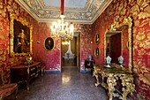 Italy, Liguria, Genoa, Museo di Palazzo Reale (Royal palace), Queens bathroom