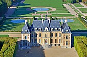 Frankreich, Hauts de Seine, Sceaux, der Park und das Schloss beherbergen das Museum der Ile de France