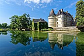 Frankreich, Indre et Loire, Loiretal, von der UNESCO zum Weltkulturerbe erklärt, Azay le Rideau, Schloss Islette aus dem 16.