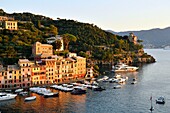 Italien, Ligurien, Riviera ligure, Naturpark von Portofino, Ortschaft Portofino