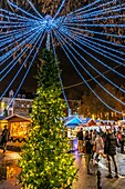 France, Nord, Lille, place Rihour, the Christmas market