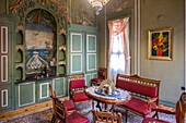 Bulgaria, Plovdiv, interior of bourgeois houses of the 19th century