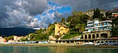 Italien, Ligurien, die kleine Stadt Levanto in der Nähe des Nationalparks der Cinque Terre