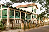 Ivory Coast, Grand Bassam, old colonial house