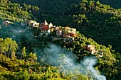 Italien, Ligurien, das Dorf Legnaro im Hinterland der Stadt Levanto in der Nähe des Nationalparks der Cinque Terre