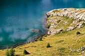 Frankreich, Alpes-Maritimes, Nationalpark Mercantour, Wanderung zu den Seen von Vens (2325m)