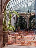 Morocco, Marrakesh, Beldi Country Club, Story: The stunning charm of the Beldi greenhouses