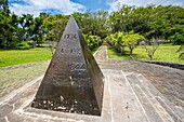 Mauritius, Insel Rodrigues, L'Union, Gedenkstätte, Denkmal zum Gedenken an das Ende der Sklaverei