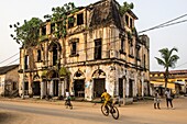 Ivory Coast, Grand Bassam, old colonial house