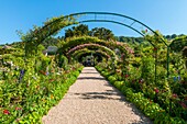 Frankreich, Eure, Giverny, die Gärten von Claude Monet in Giverny in der Normandie