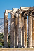 Greece, Athens, Olympieion or Temple of Olympian Zeus