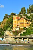 Italy, Liguria, the small town of Levanto near the national park of Cinque Terre