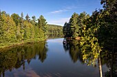 Kanada, Provinz Quebec, Region Mauricie, Shawinigan City, La Mauricie National Park of Canada, Shewenegan Recreation Area near Wapizagonke Lake