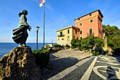 Italien, Ligurien, Riviera ligure, Naturpark von Portofino, Dorf von Portofino