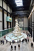 United Kingdom, London, Southwark district, the Tate Modern, Museum of Contemporary Art, Fons Americanus, a 13 meter high fountain by artist Kara Walker