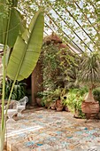 Morocco, Marrakesh, Beldi Country Club, Story: The stunning charm of the Beldi greenhouses