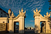 Slovakia, Bratislava, castle built from the 13th to the 15th century and rebuilt in the 20th century following a fire