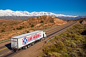 Argentina, Mendoza, Vicente Lezea, Basque immigrant to create a transport company that crosses the Andean cordillera to transport bananas from Chile