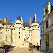 Frankreich, Indre et Loire, Loire-Tal, von der UNESCO zum Weltkulturerbe erklärt, Langeais, Schloss Langeais