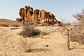 Namibia, Erongo province, Spitzkoppe, rocks