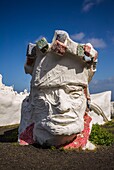 Spain, Canary Islands, El Hierro Island, Valverde, island capital, plaster statues from the traditional Three Kings Christmas celebrations