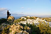 Spanien, Andalusien, Costa del Sol, Provinz Malaga, Casares, weißes Dorf im Hinterland (Pueblos blancos)